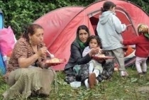 I rom del nuovo campo provengono anche dal recente sgombero in via Cassio Dione